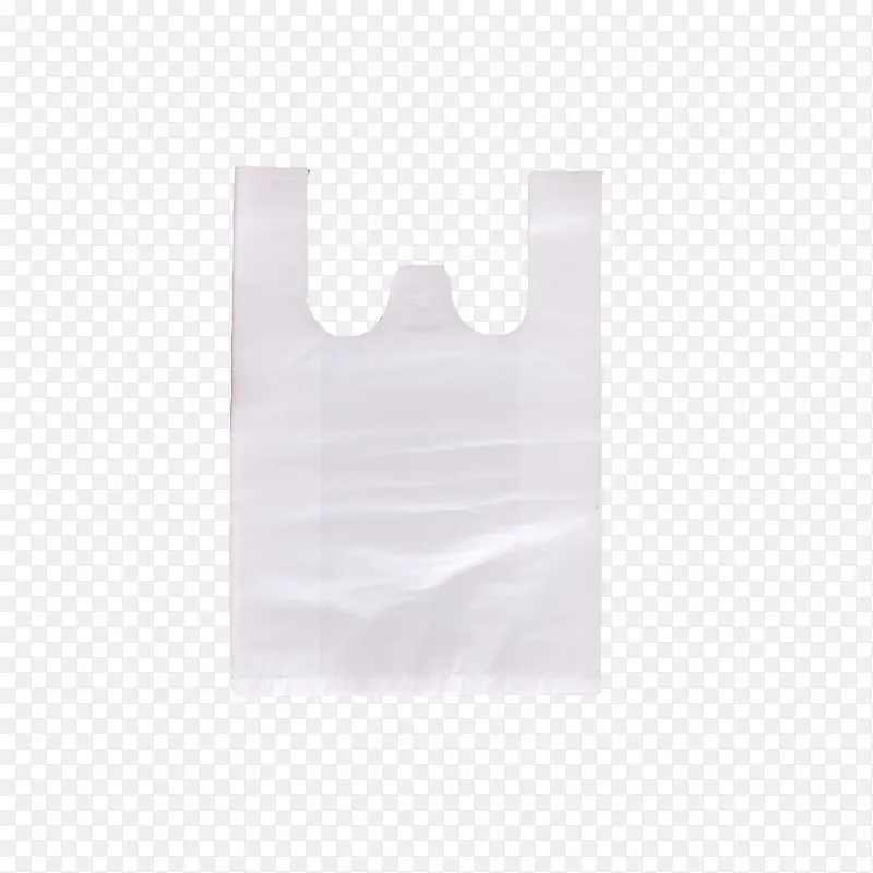 产品实物手提袋白色塑料袋