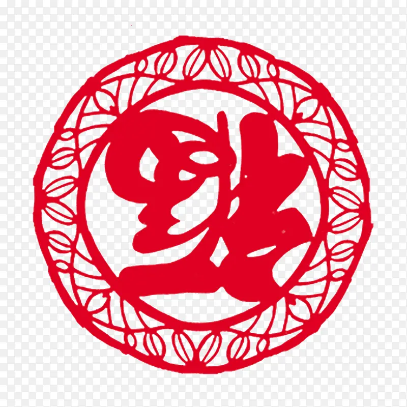 带有花边的福PNG图片素材下载_图片编号8365063-PNG素材网