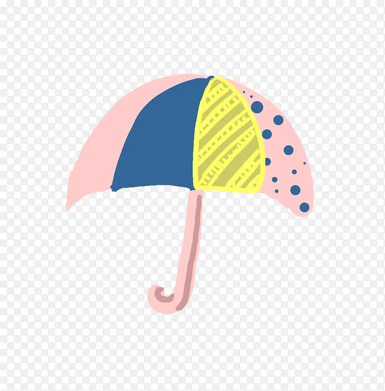卡通雨伞素材