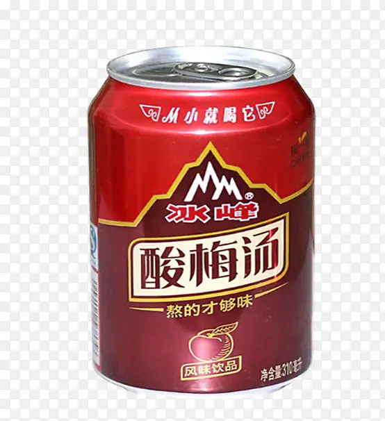 罐装酸梅汤素材图片