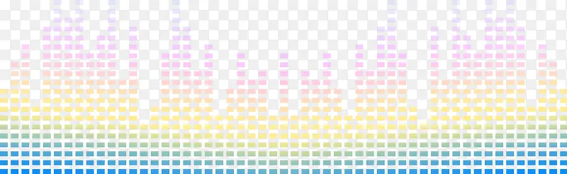 五彩方块音浪