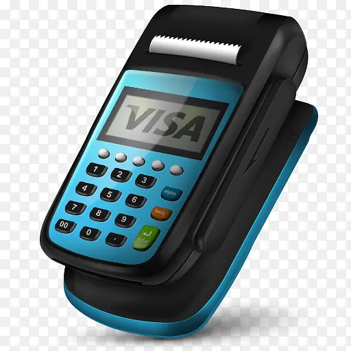 visa卡刷卡机图标