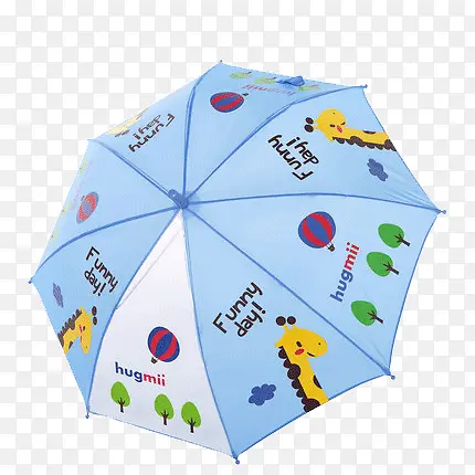 儿童雨伞实物图