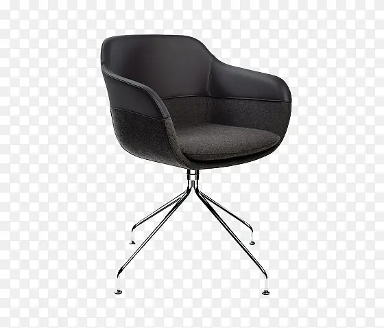 黑色装饰办公室休息椅
