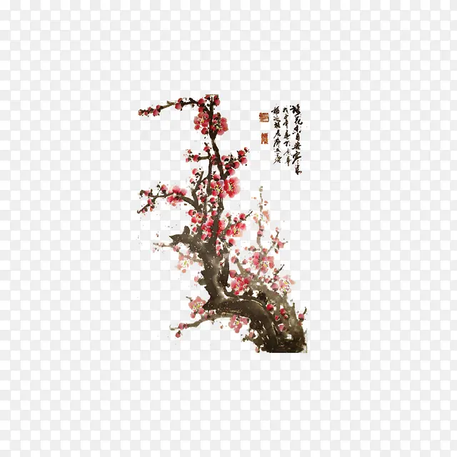 梅花枝PNG图片素材下载_图片编号8373233-PNG素材网