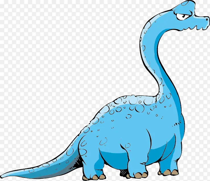 卡通矢量侏罗纪恐龙