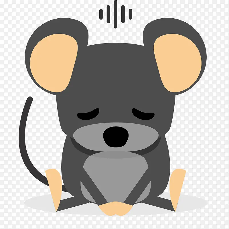 垂头丧气的老鼠设计