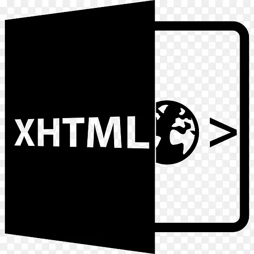 XHTML开放文件格式图标