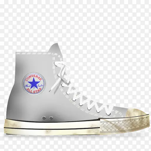 匡威白色的脏鞋Converse-iconsPNG图片素材下载_图片编号8380334-PNG素材网