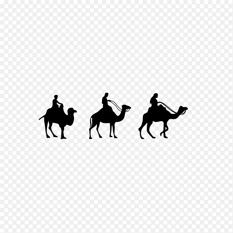 骑骆驼人物