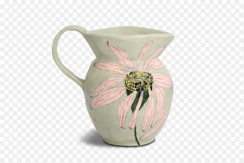 菊花陶瓷罐