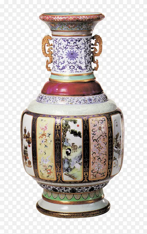 中国风精美瓷瓶