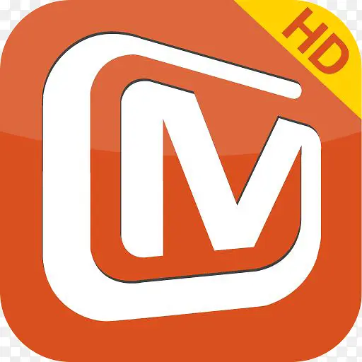 手机芒果tv应用图标logo设计