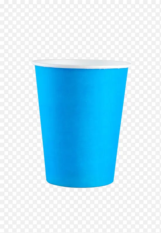 蓝色纸杯高清图片