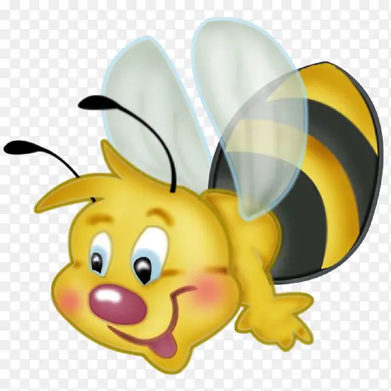 微笑的小蜜蜂