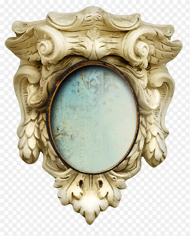 金属花纹铜镜