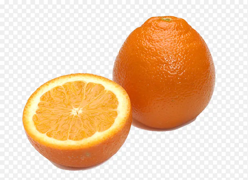 柑橘切开