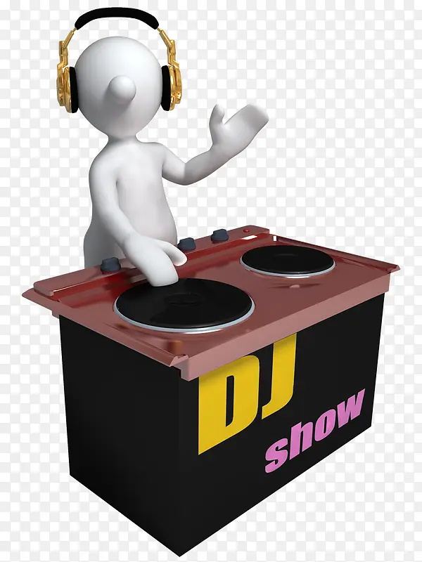 3D小人音乐DJ