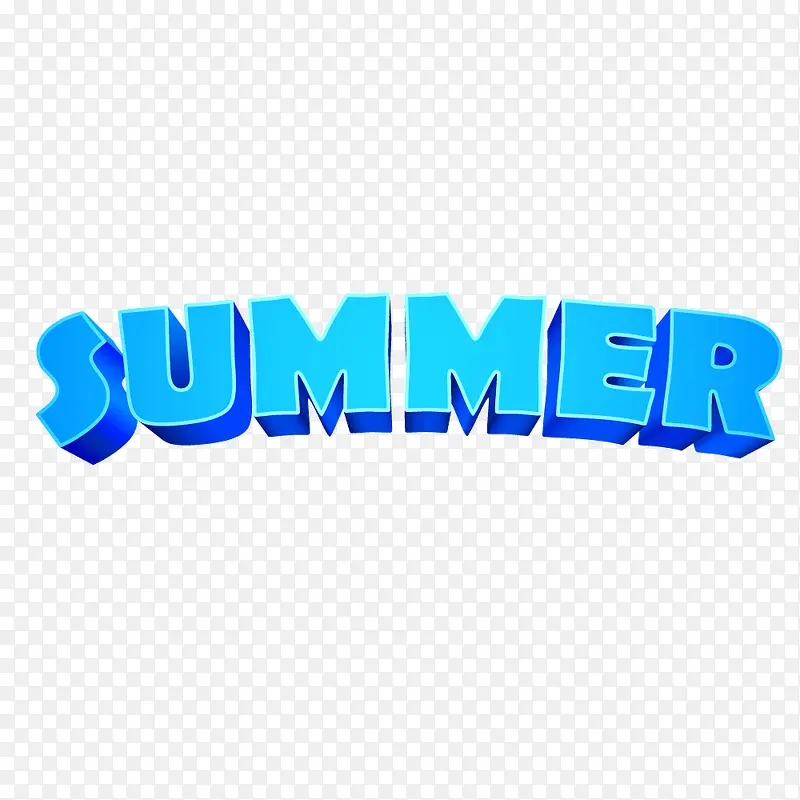 summer艺术字体