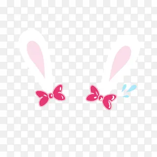 粉色兔耳朵