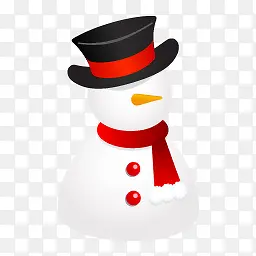 雪人帽子funny-snowmen-icons