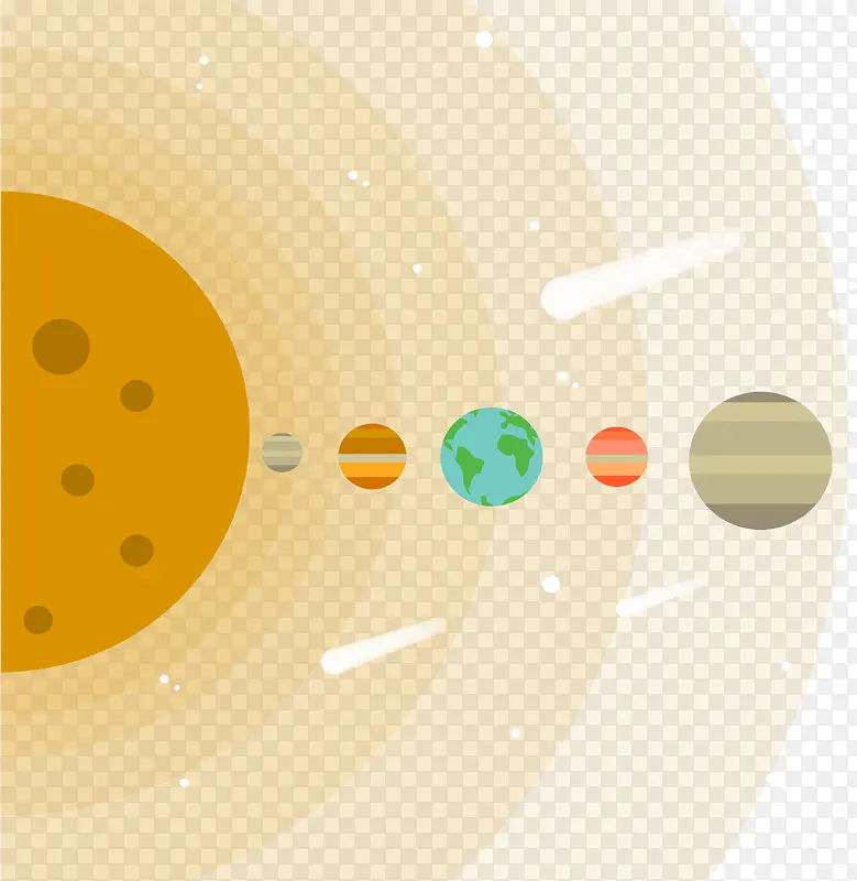 太阳系分布图
