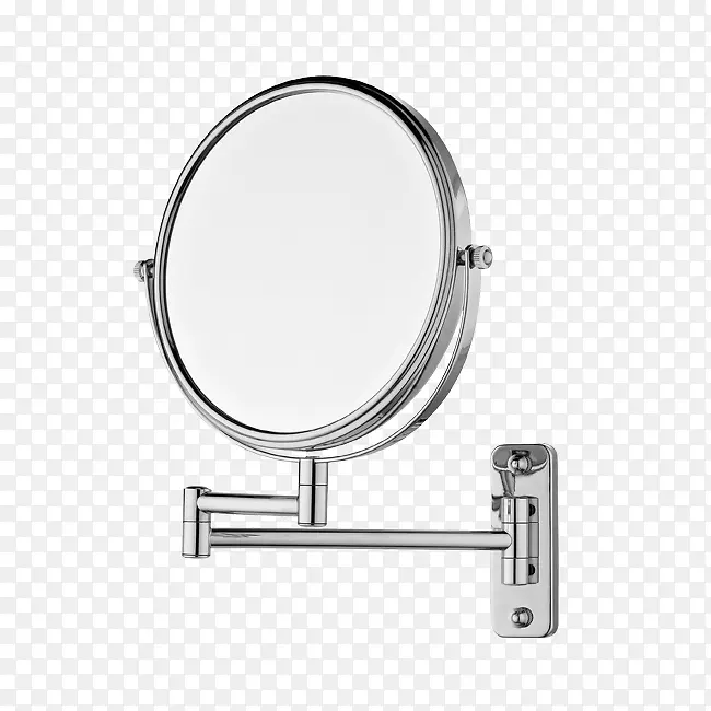金属圆形浴室镜子