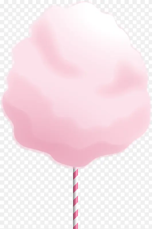 粉色美味扁平棉花糖
