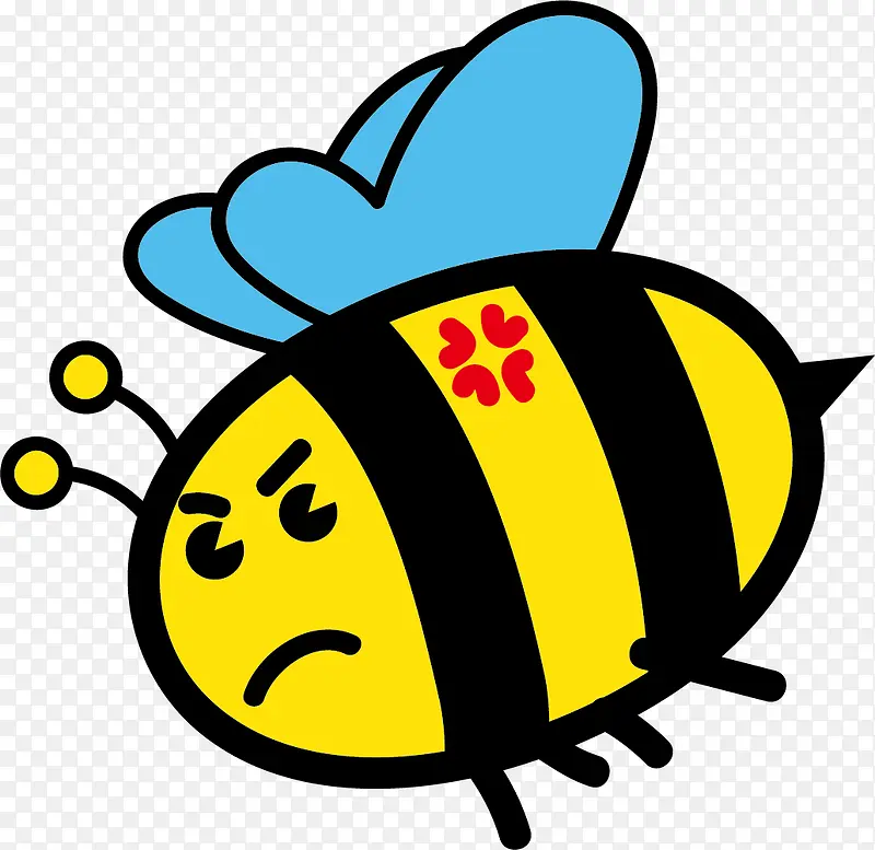 生气蜜蜂