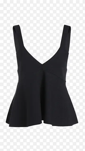 黑色吊裙