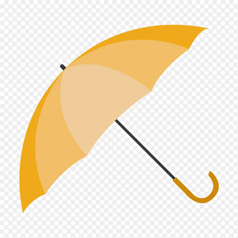卡通手绘雨伞