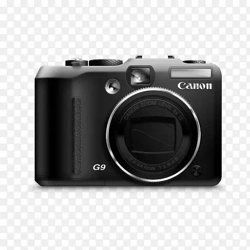灰色佳能相机canon-g9-icons