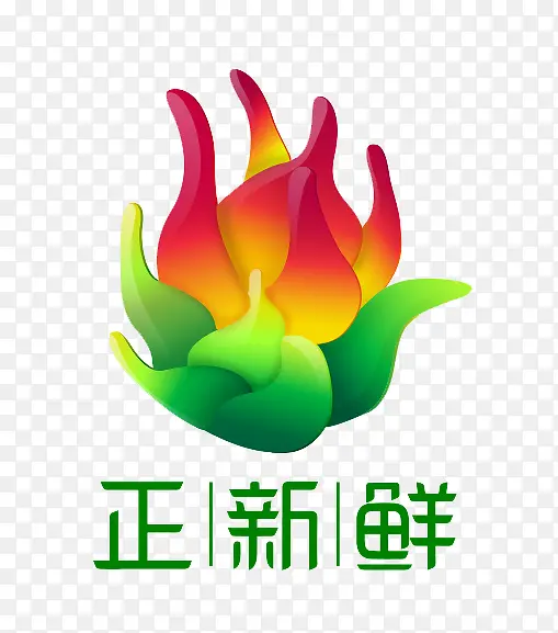 火龙果logo设计