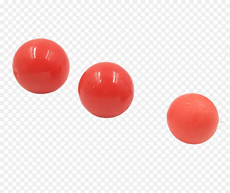 3只玩具红球