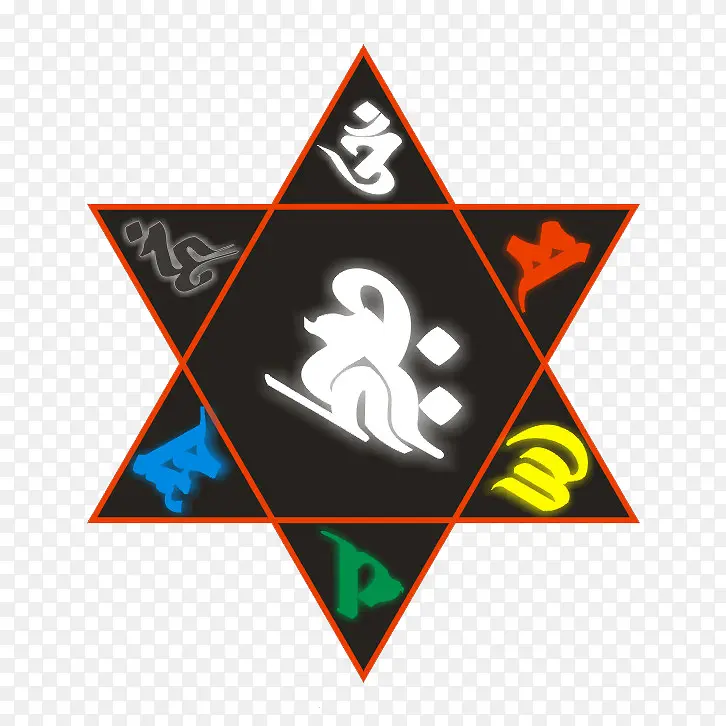 六字真言的阵法排列PNG图片素材下载_图片编号8437268-PNG素材网