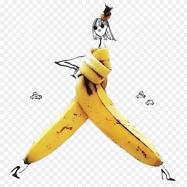 创意香蕉片