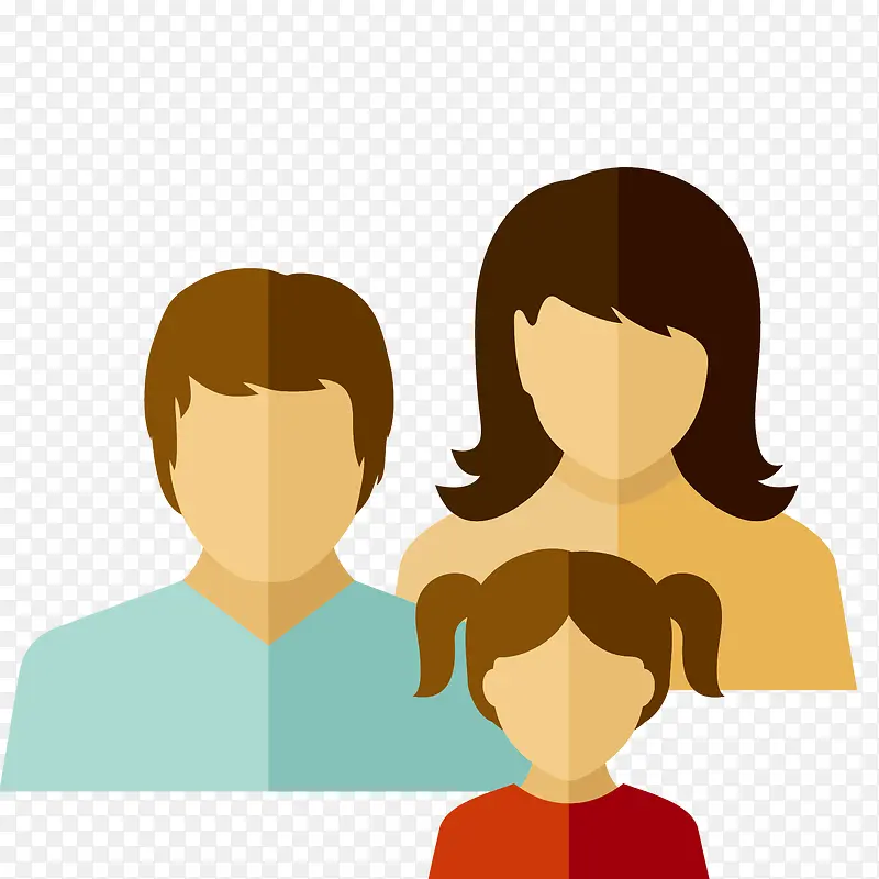 三口之家PNG图片素材下载_图片编号8437975-PNG素材网