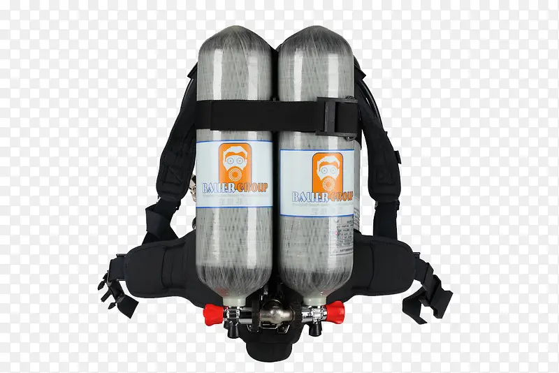 潜水氧气瓶实物图装饰PNG