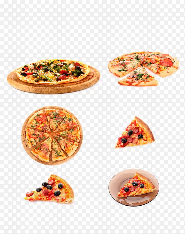 各式各样的披萨图案合集