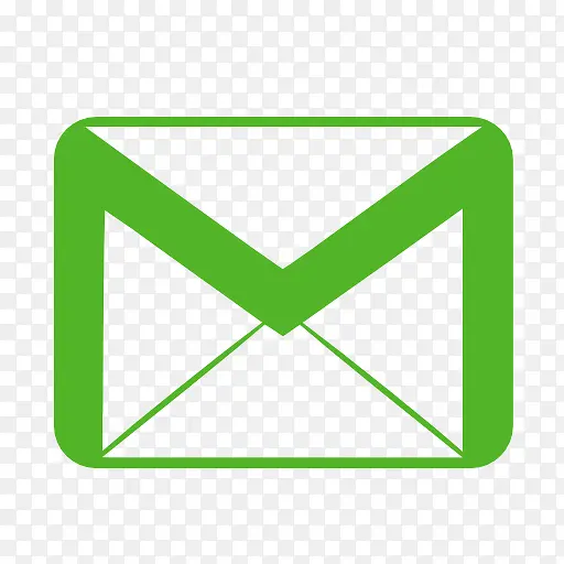 电子邮件绿色节拍器