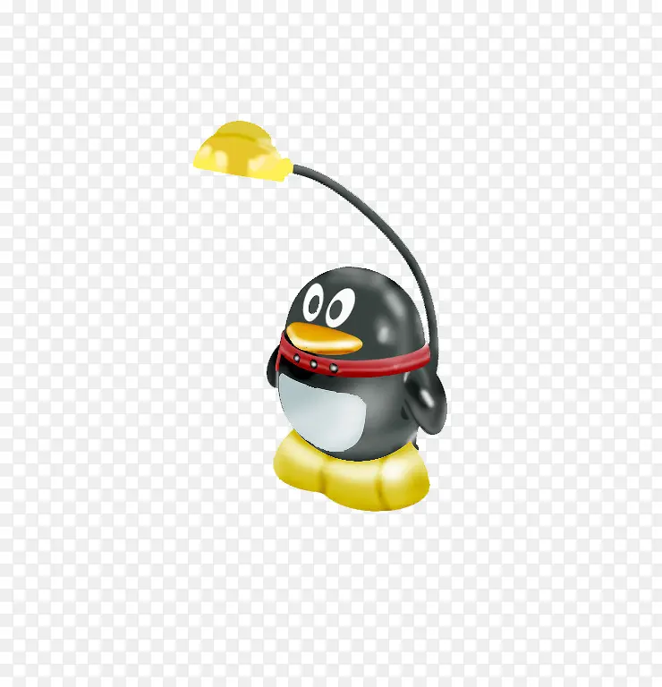 可爱企鹅小台灯