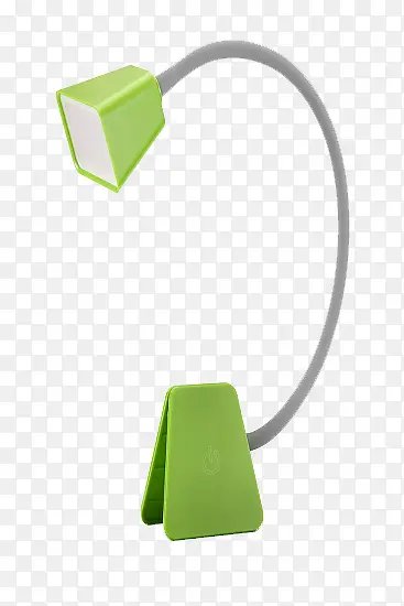 绿色弹簧夹台灯