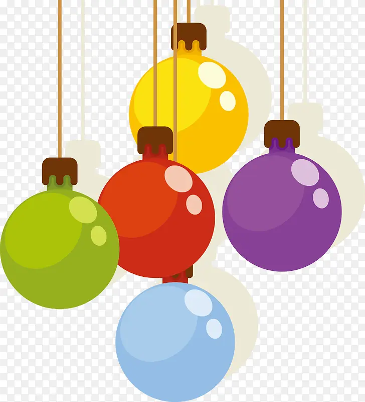 彩色圣诞装饰气球