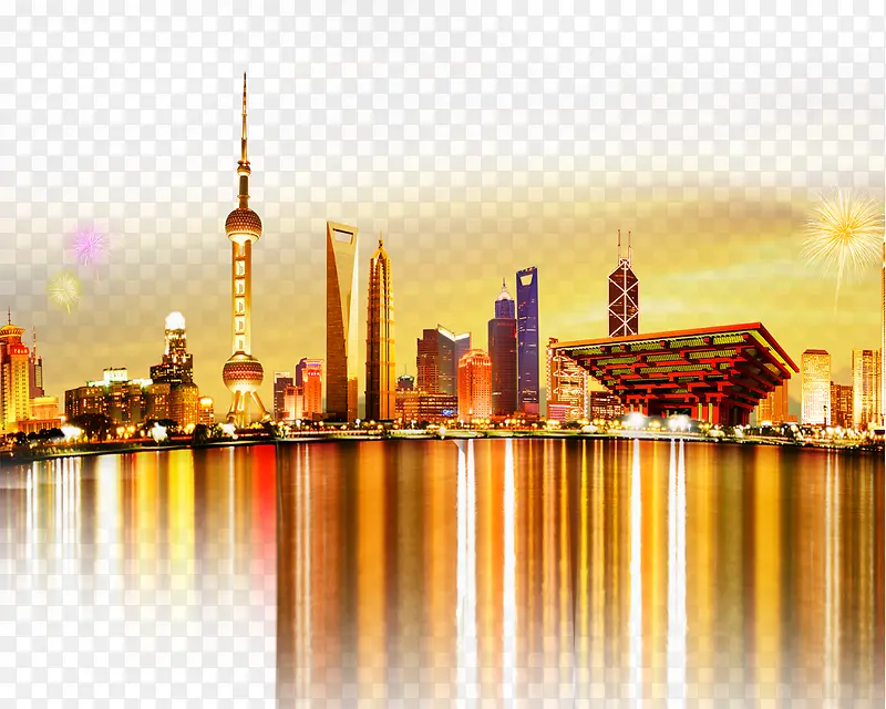上海夜景PNG图片素材下载_图片编号8444670-PNG素材网