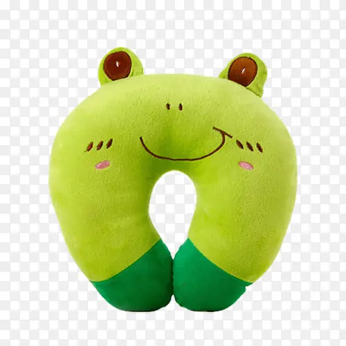 绿色青蛙u型枕