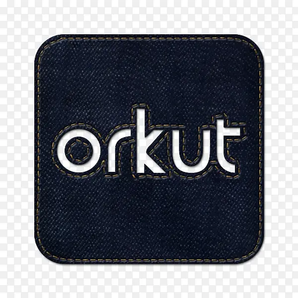牛仔琼社会Orkut标志广场蓝