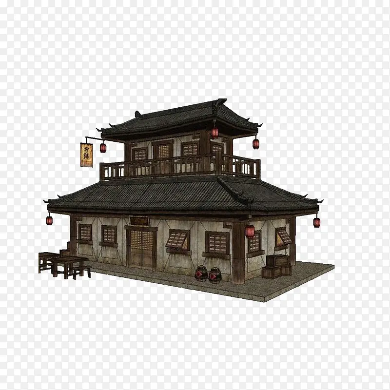 古代客栈PNG图片素材下载_图片编号8454772-PNG素材网