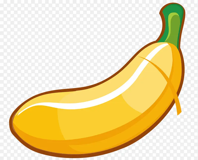 一根黄色的大香蕉