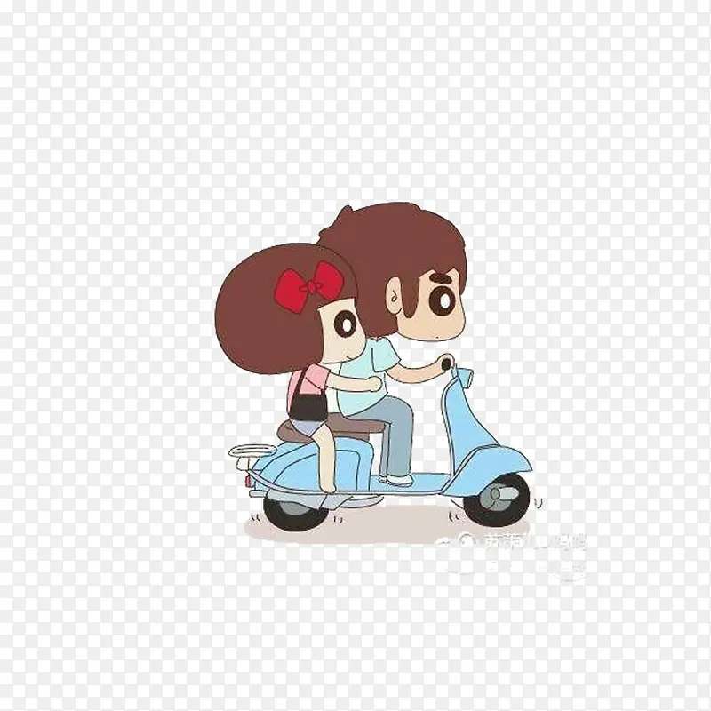 插画卡通人物两人同行PNG图片素材下载_图片编号8461123-PNG素材网