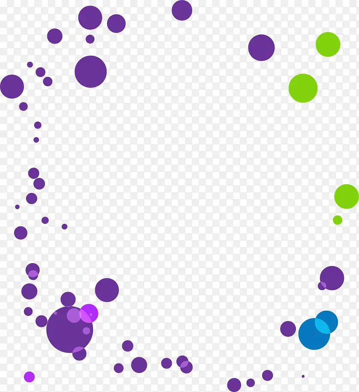 紫色圆圈框架